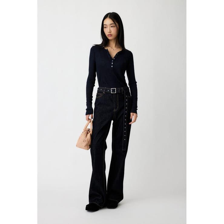 LOW SLUNG ブーツカットパンツ | MOUSSY OUTLET | 詳細画像16 