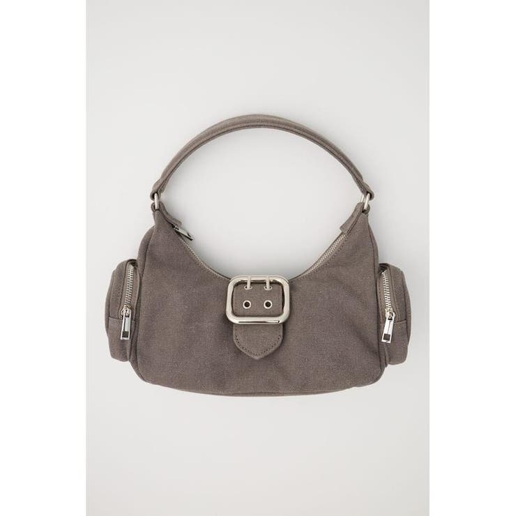GRY | SIDE POCKET WOVEN HOBO バッグ | MOUSSY OUTLET