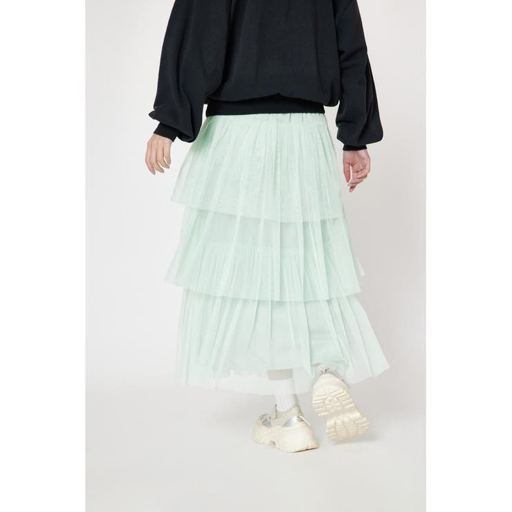 チュールティアードスカート | RODEO CROWNS WIDE BOWL | 詳細画像15 