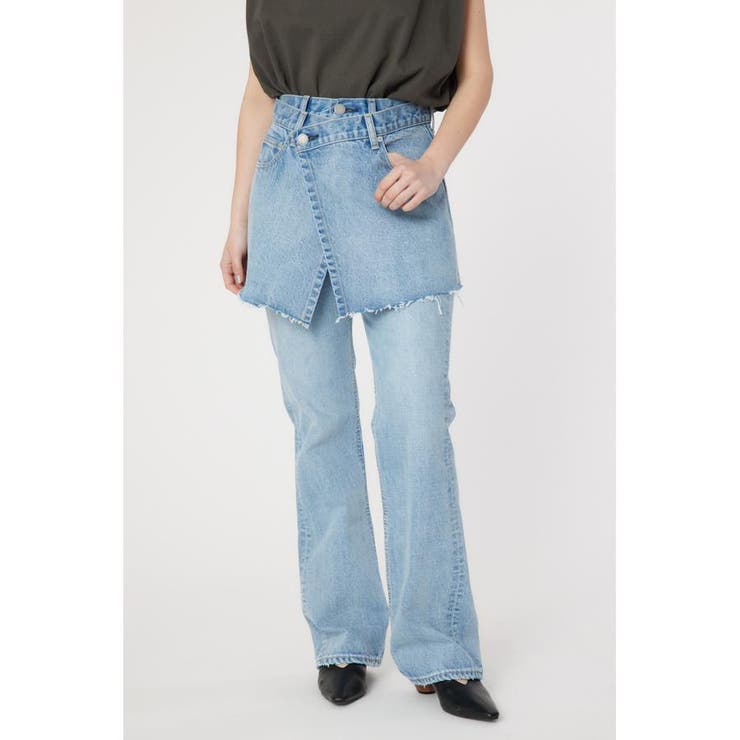 L/BLU1 | レイヤードラップデニム | RODEO CROWNS WIDE BOWL