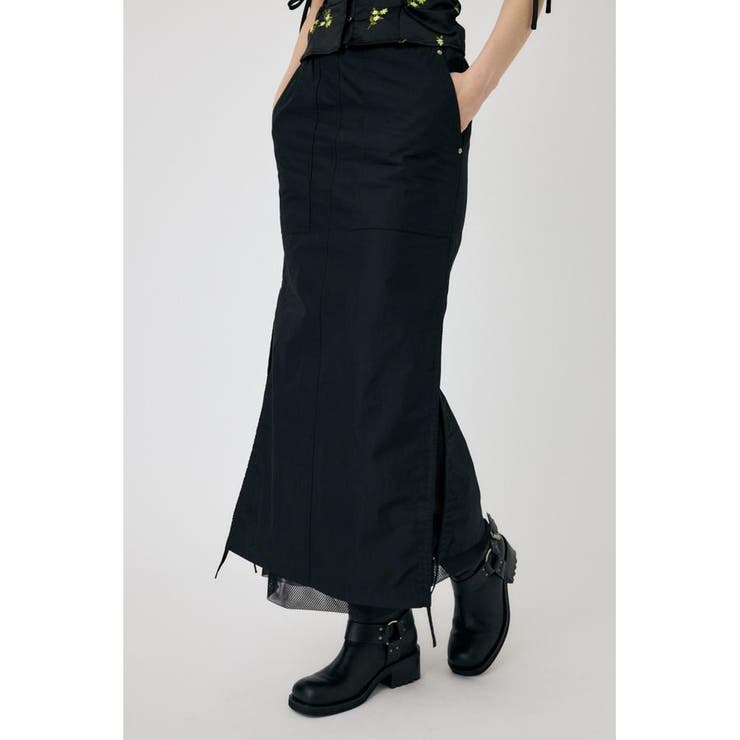 MESH LAYERED CARGO スカート | MOUSSY OUTLET | 詳細画像4 