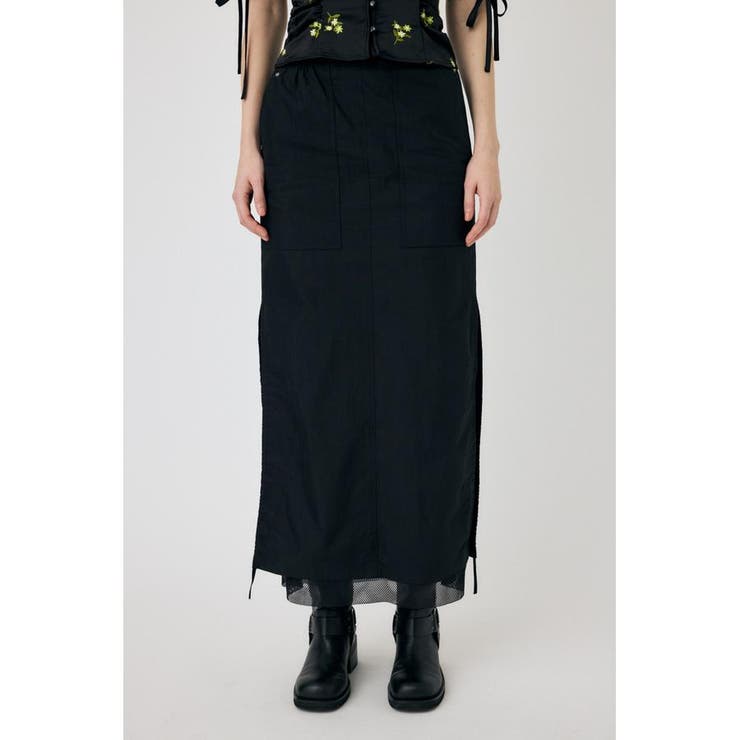 MESH LAYERED CARGO スカート | MOUSSY OUTLET | 詳細画像6 