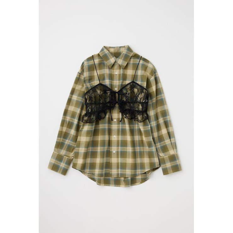 LACY BUSTIER レイヤードシャツ | MOUSSY OUTLET | 詳細画像21 
