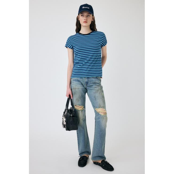 BRUSHED STRAIGHT フレアデニム | MOUSSY OUTLET | 詳細画像3 