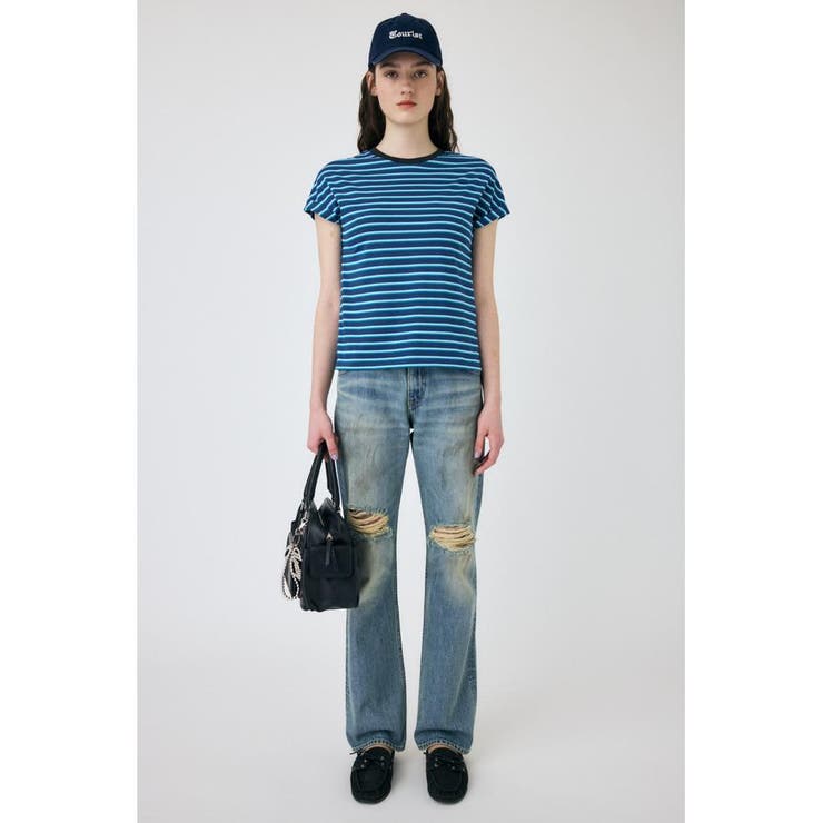 BRUSHED STRAIGHT フレアデニム | MOUSSY OUTLET | 詳細画像4 