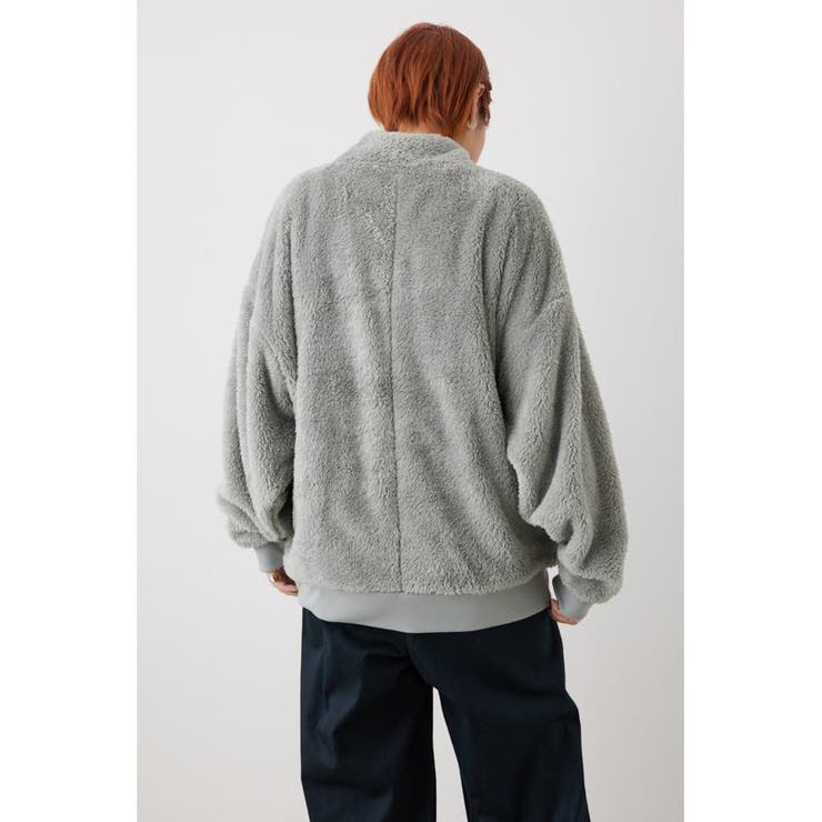 シャギーハーフZIPトップス[品番：BJLW0026763]｜RODEO CROWNS WIDE