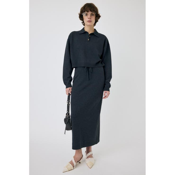 C.GRY | PENCIL ニットスカート | MOUSSY OUTLET