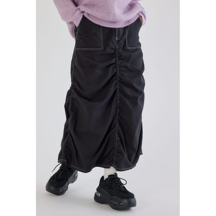 シャーリングマキシスカート | RODEO CROWNS WIDE BOWL | 詳細画像2 