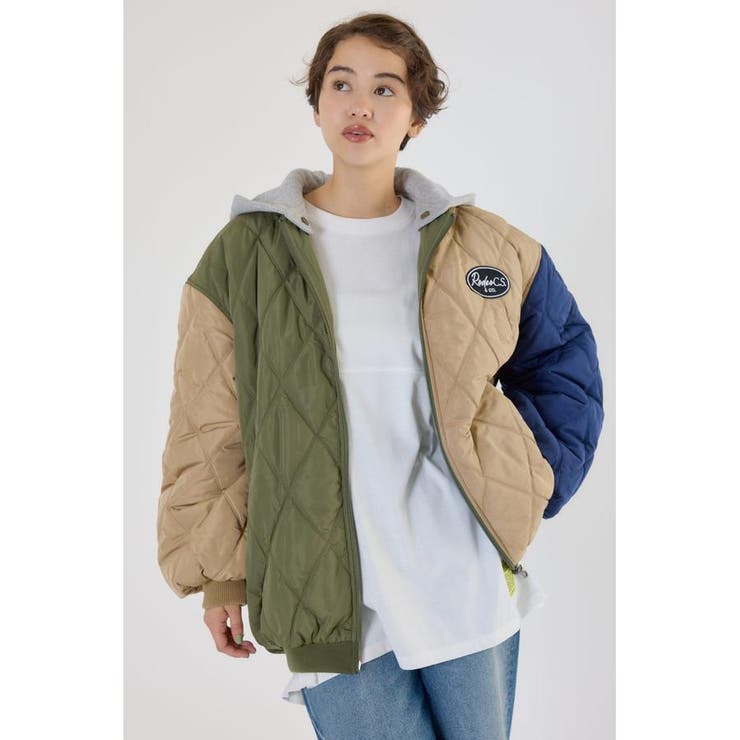 キルティングフードブルゾン | RODEO CROWNS WIDE BOWL | 詳細画像22 