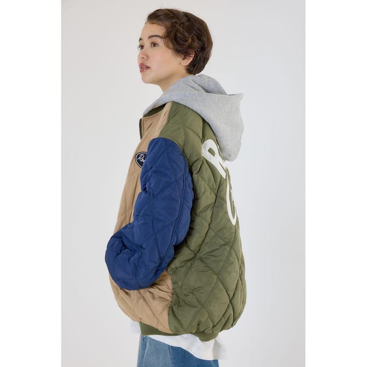 キルティングフードブルゾン | RODEO CROWNS WIDE BOWL | 詳細画像24 