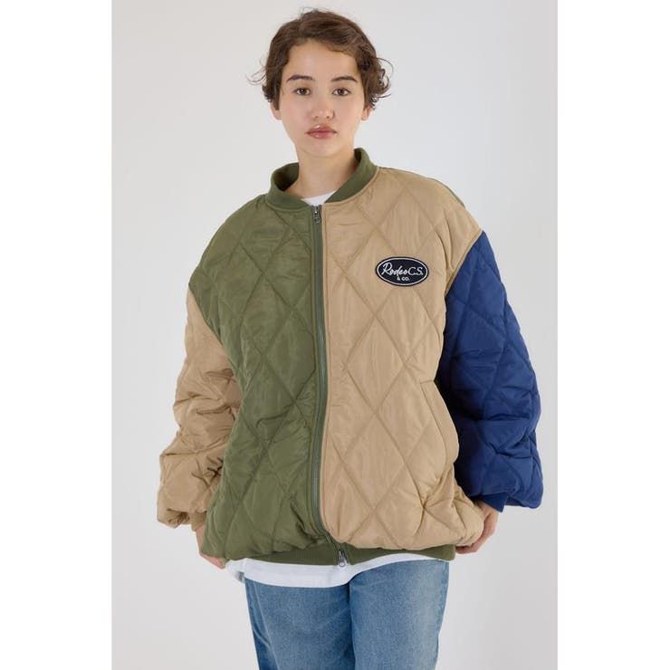 キルティングフードブルゾン | RODEO CROWNS WIDE BOWL | 詳細画像24