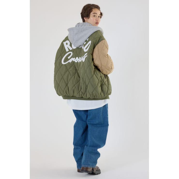 キルティングフードブルゾン | RODEO CROWNS WIDE BOWL | 詳細画像26