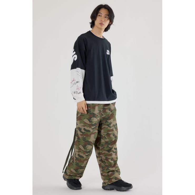 オーバーロゴレイヤードロングスリーブTシャツ | RODEO CROWNS WIDE BOWL | 詳細画像19 