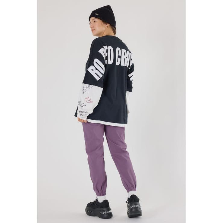 オーバーロゴレイヤードロングスリーブTシャツ | RODEO CROWNS WIDE BOWL | 詳細画像13 