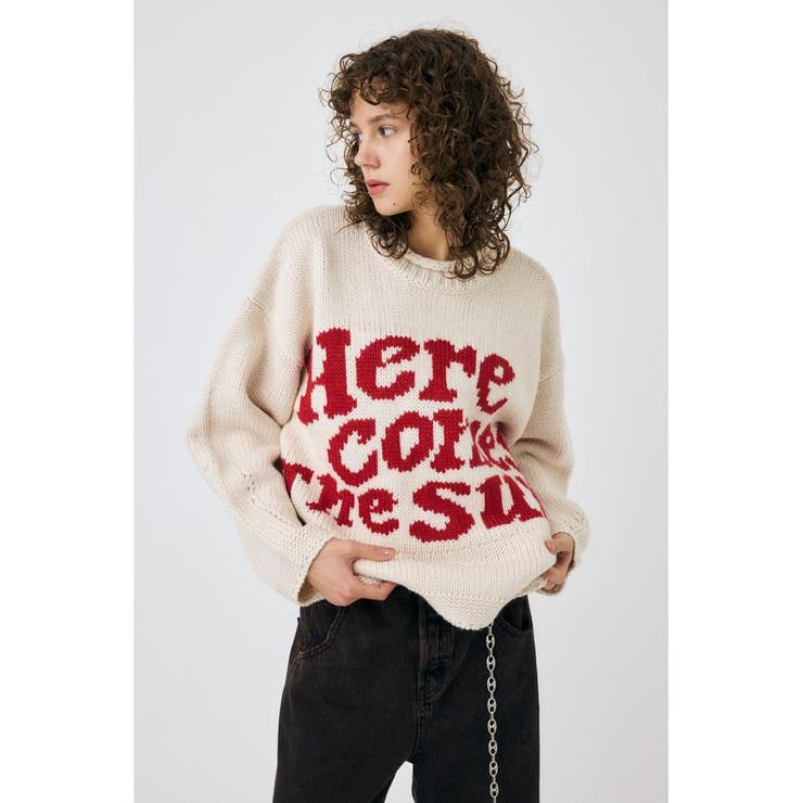 LETTERED セーター | MOUSSY OUTLET | 詳細画像4 
