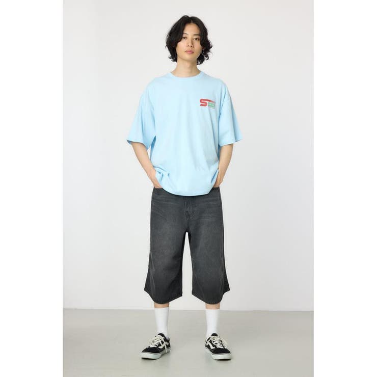 BLK | デニムバミューダパンツ | RODEO CROWNS WIDE BOWL