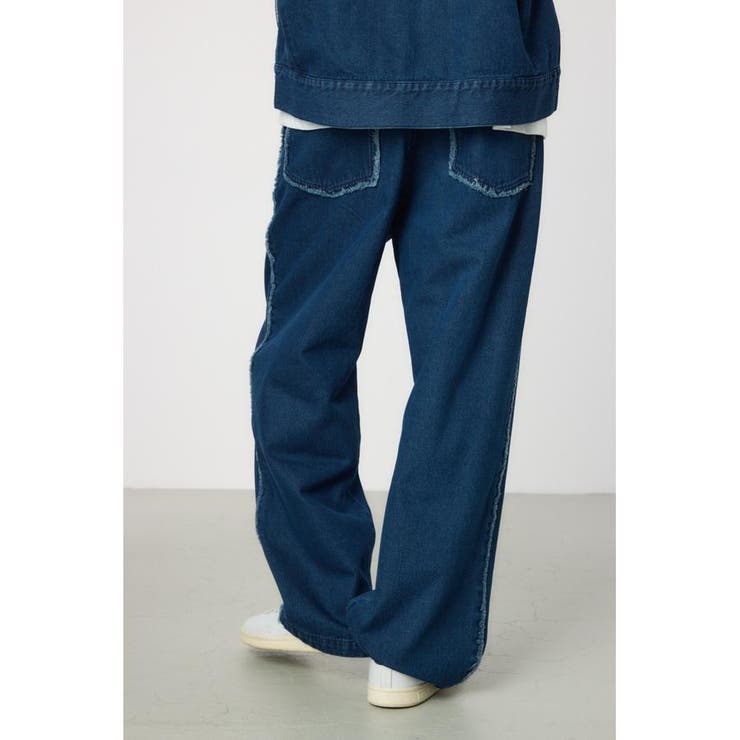 フリンジストレートデニムパンツ | RODEO CROWNS WIDE BOWL | 詳細画像10 