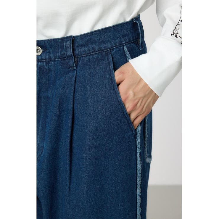 フリンジストレートデニムパンツ | RODEO CROWNS WIDE BOWL | 詳細画像19 