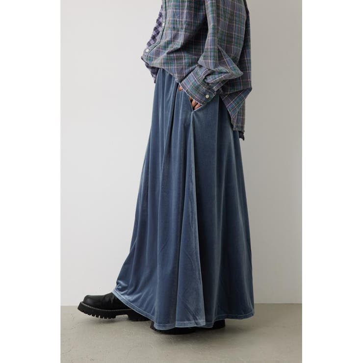 リラックスベロアスカート | RODEO CROWNS WIDE BOWL | 詳細画像14 