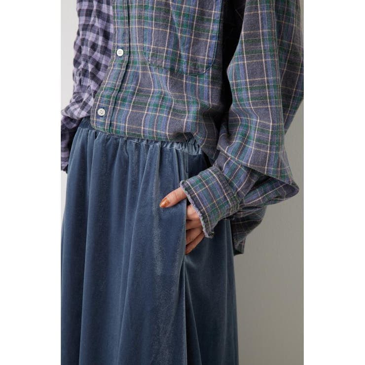 リラックスベロアスカート | RODEO CROWNS WIDE BOWL | 詳細画像17 