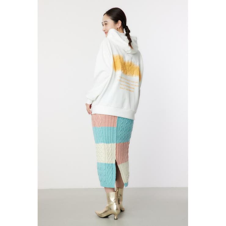 Custom ケーブルニット スカート | RODEO CROWNS WIDE BOWL | 詳細画像14 