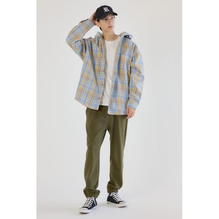 ボンディングフーデッドチェックシャツ | RODEO CROWNS WIDE BOWL | 詳細画像12 