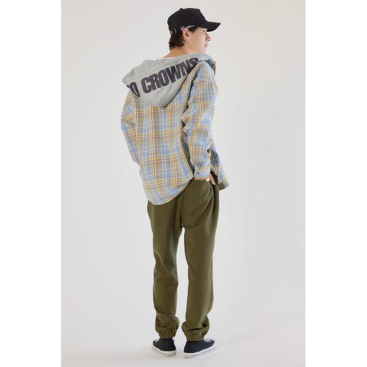 ボンディングフーデッドチェックシャツ | RODEO CROWNS WIDE BOWL | 詳細画像13 