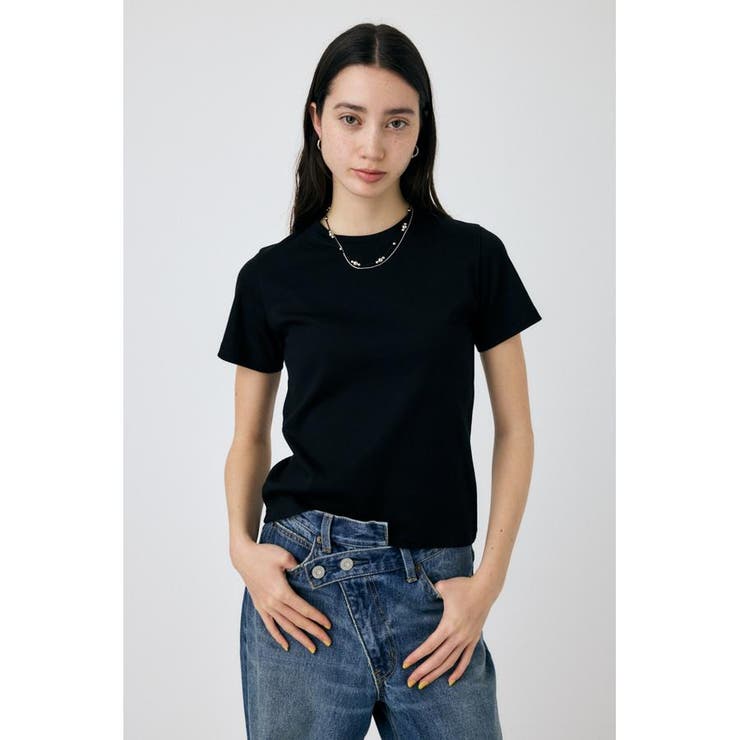 BLK | SUVIN GIZA  CN TEE | MOUSSY OUTLET