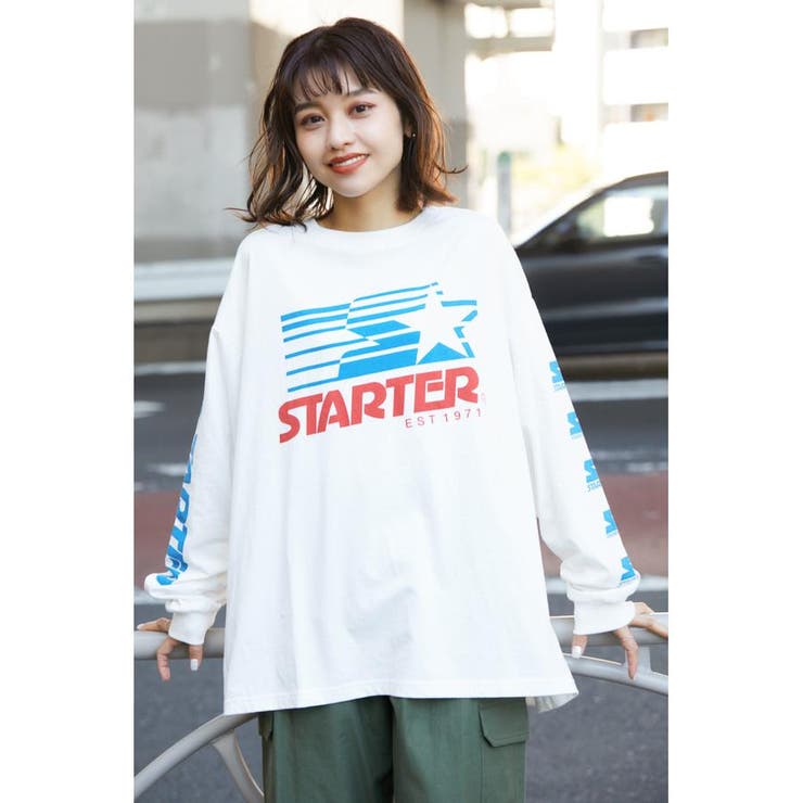 STARTER ロゴ L/S Tシャツ[品番：BJLW0024863]｜RODEO CROWNS WIDE