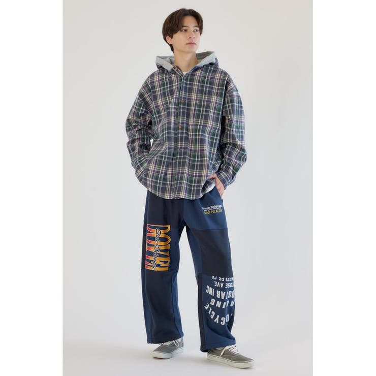 ボンディングフーデッドチェックシャツ | RODEO CROWNS WIDE BOWL | 詳細画像5 