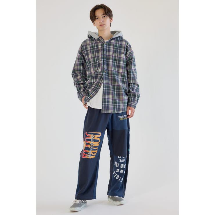 ボンディングフーデッドチェックシャツ | RODEO CROWNS WIDE BOWL | 詳細画像6 