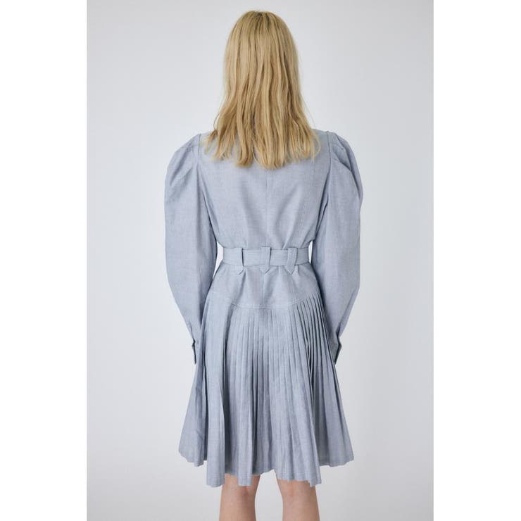 BELTED PLEATS MINI ドレス | MOUSSY OUTLET | 詳細画像6 