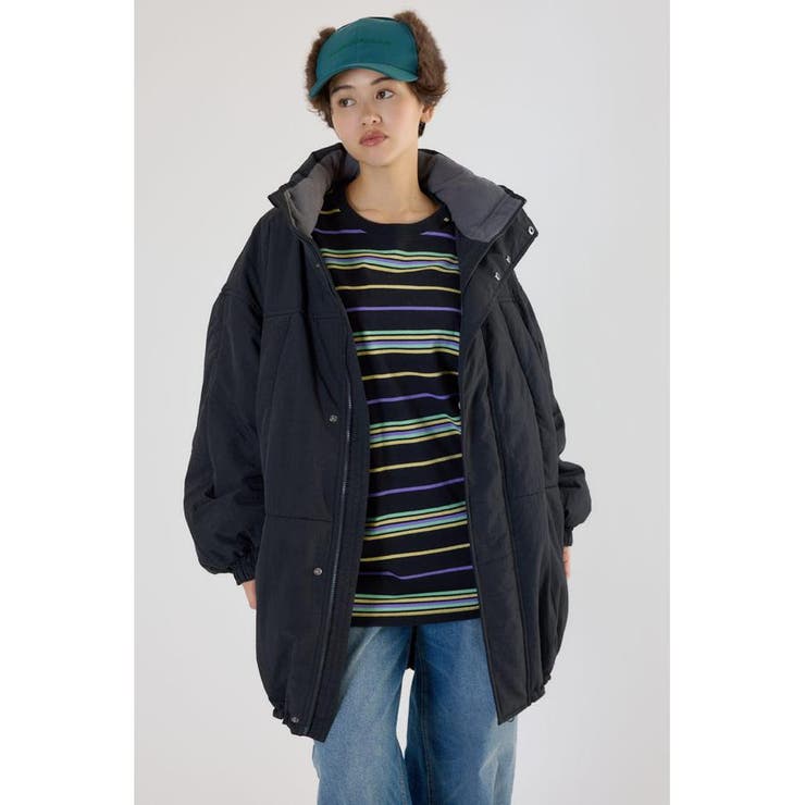 BLK | ロングモンスターコート | RODEO CROWNS WIDE BOWL