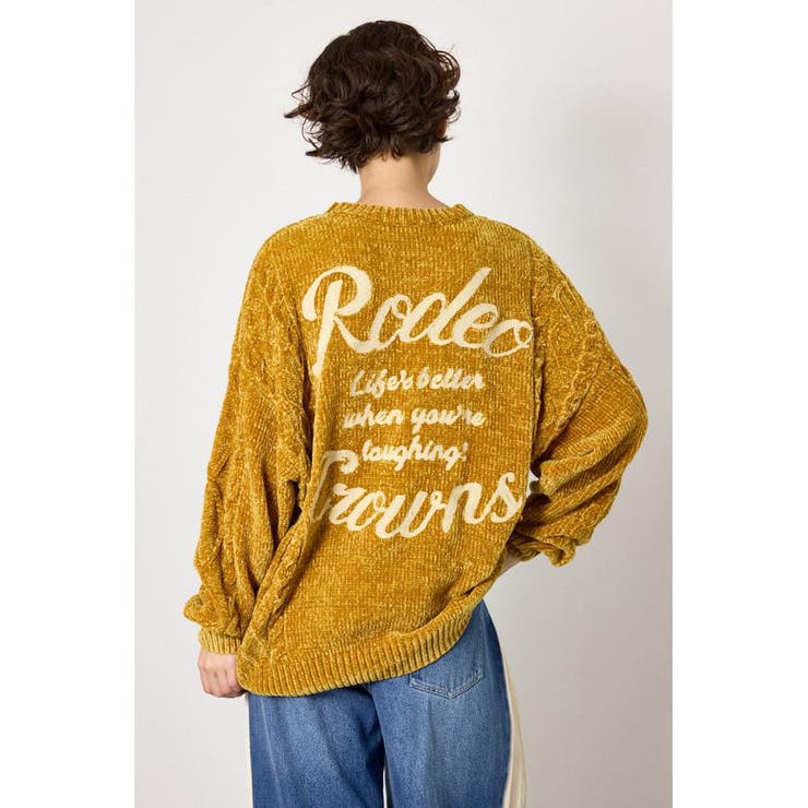 モールニットEMBROIDERYロゴトップス | RODEO CROWNS WIDE BOWL | 詳細画像21 