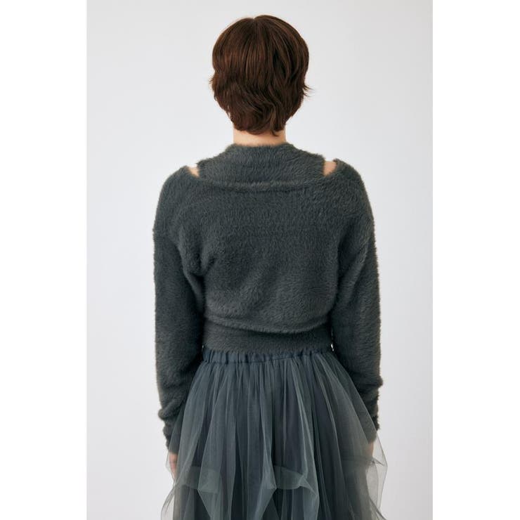 SHAGGY KNIT ボレロ & タンク | MOUSSY OUTLET | 詳細画像4 