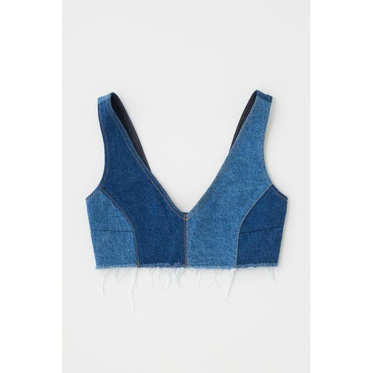 BLU | DENIM ビスチェ | MOUSSY OUTLET