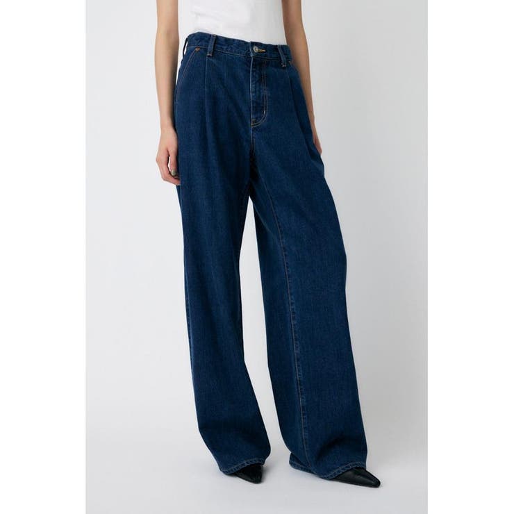 TUCK WIDE ストレートデニム | MOUSSY OUTLET | 詳細画像5 