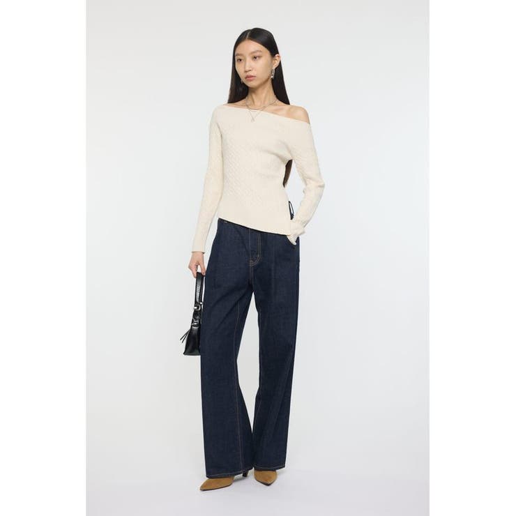 TUCK WIDE ストレートデニム | MOUSSY OUTLET | 詳細画像12 
