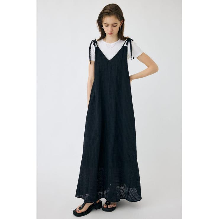 SHEER GINGHAM キャミドレス | MOUSSY OUTLET | 詳細画像6 