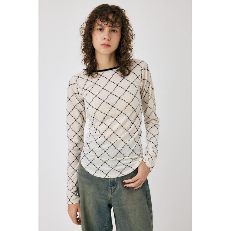 WHT | BACK OPEN シアートップス | MOUSSY OUTLET
