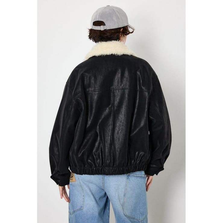 Suede look 2WAY ブルゾン | RODEO CROWNS WIDE BOWL | 詳細画像5 