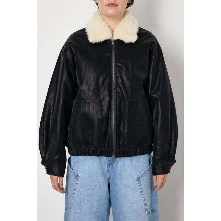 Suede look 2WAY ブルゾン | RODEO CROWNS WIDE BOWL | 詳細画像9 