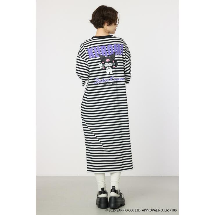 柄BLK5 | (サンリオキャラクターズ)マキシTワンピース | RODEO CROWNS WIDE BOWL