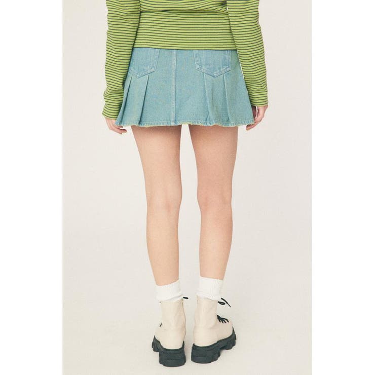 デニムプリーツミニスカート | RODEO CROWNS WIDE BOWL | 詳細画像7 