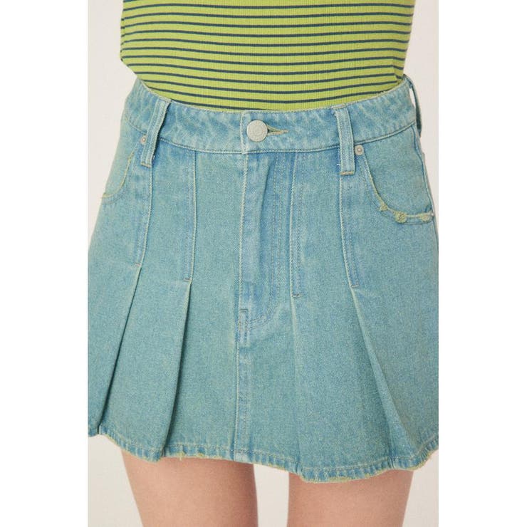 デニムプリーツミニスカート | RODEO CROWNS WIDE BOWL | 詳細画像12 