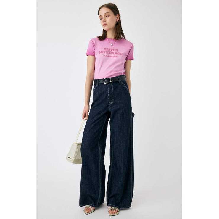 BLURRED LOGO TEE | MOUSSY OUTLET | 詳細画像18 