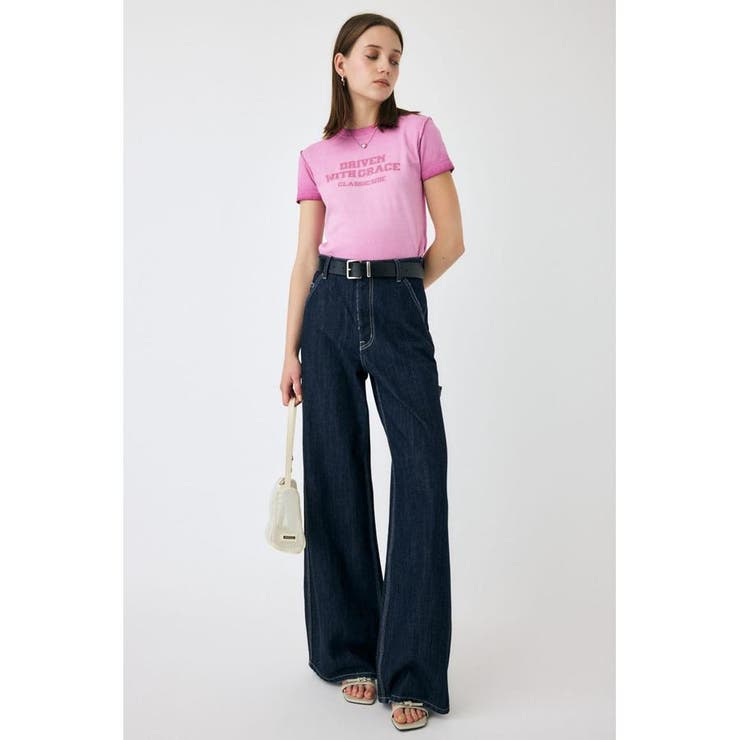 BLURRED LOGO TEE | MOUSSY OUTLET | 詳細画像19 