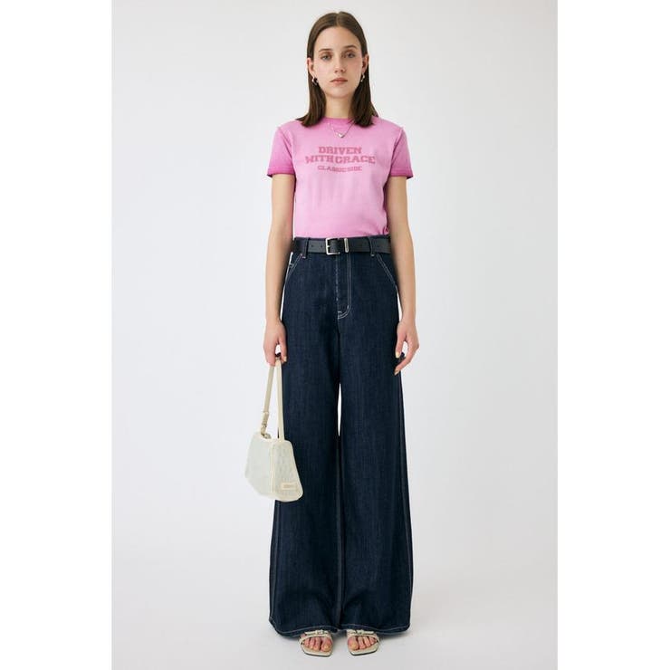 BLURRED LOGO TEE | MOUSSY OUTLET | 詳細画像20 