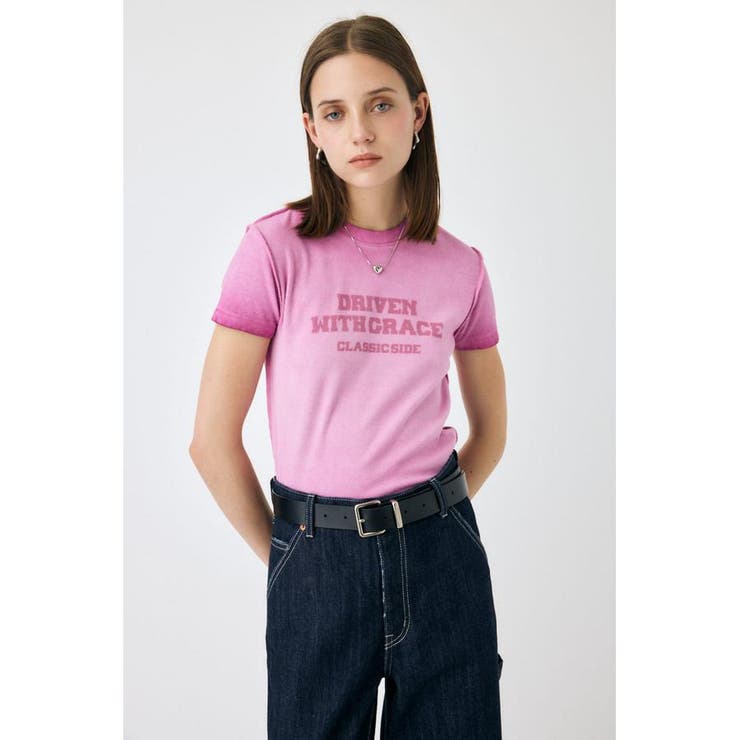 BLURRED LOGO TEE | MOUSSY OUTLET | 詳細画像22 