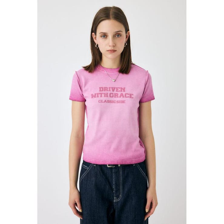 BLURRED LOGO TEE | MOUSSY OUTLET | 詳細画像24 